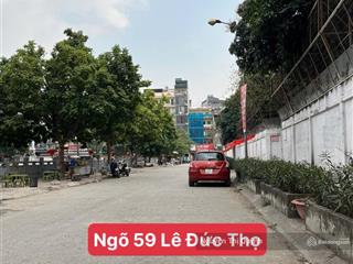 Bán nhà ngõ 59 phố lê đức thọ  từ liêm 50m2 x 4t. mặt tiền 5,2m. đường rộng 3m. nhỉnh 13 tỷ