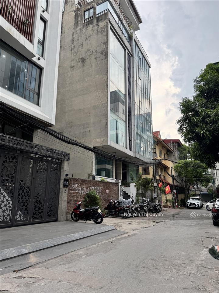 Đất phân lô phố huy du  khu liên cơ  vỉa hè rộng ô tô tránh  140m²  mt 9m