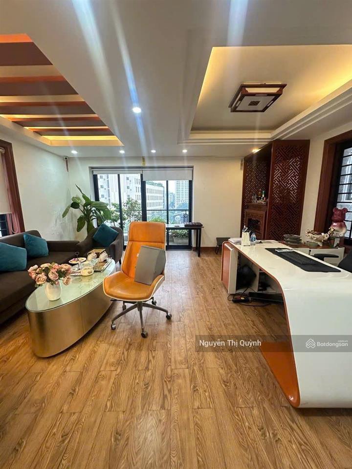 Bán tòa nhà 7 tầng thang máy đình thôn 80m². mặt tiền 5.7m đường ô tô tránh. giá 32 tỷ (ctl)