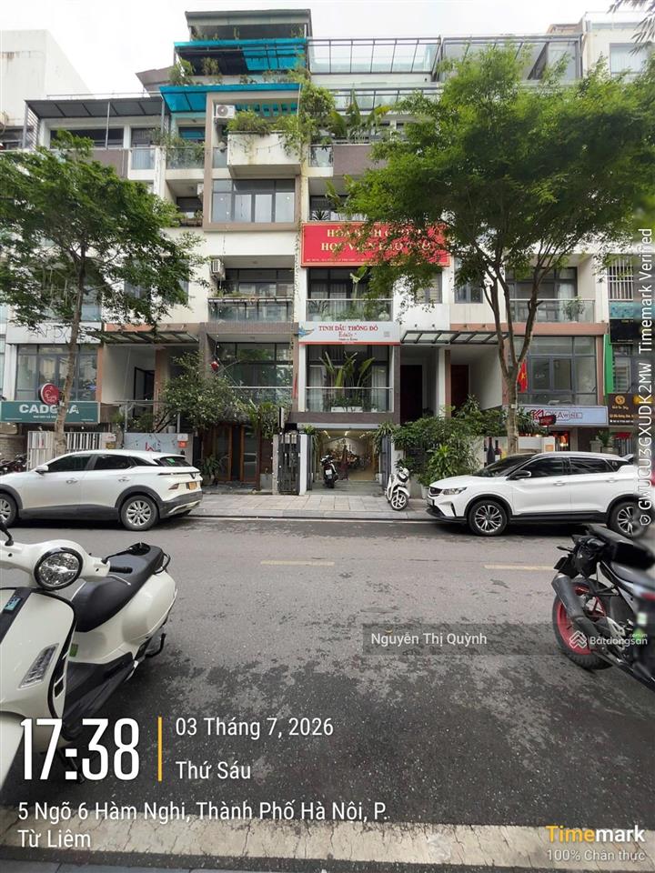 Cho thuê nhà liền kề hd mon hàm nghi 96m có thang máy.  0978 948 ***