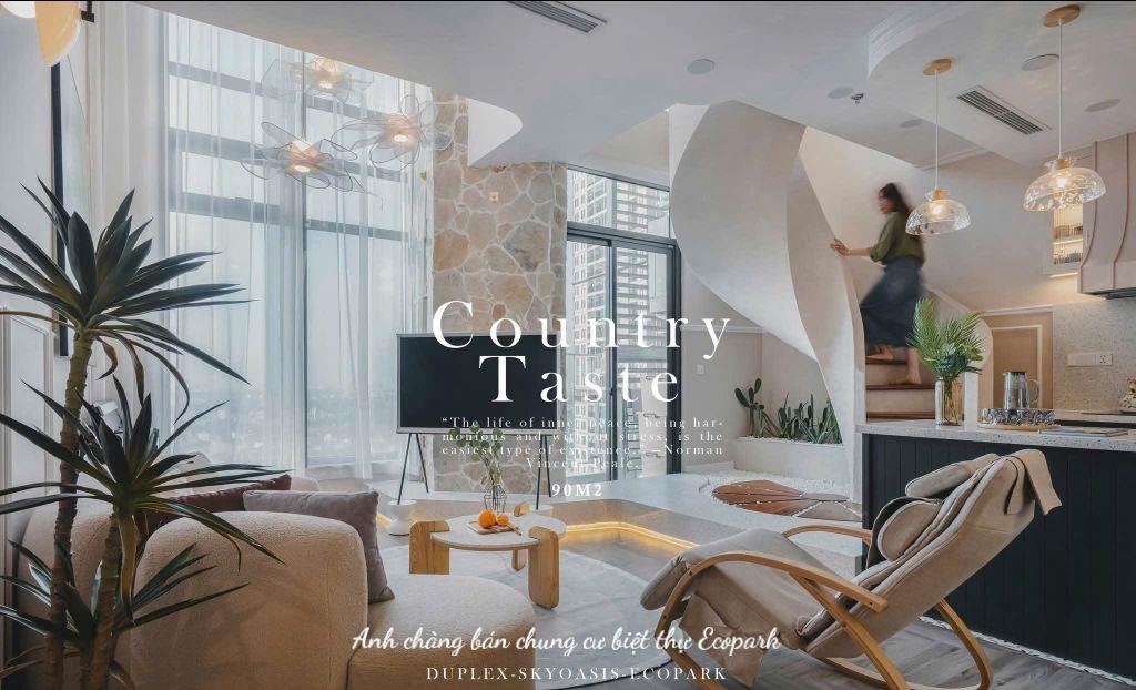 Bán Duplex đẹp Chung cư Sky Oasis đẹp - Full NT - 2PN - LH 0918 114 743