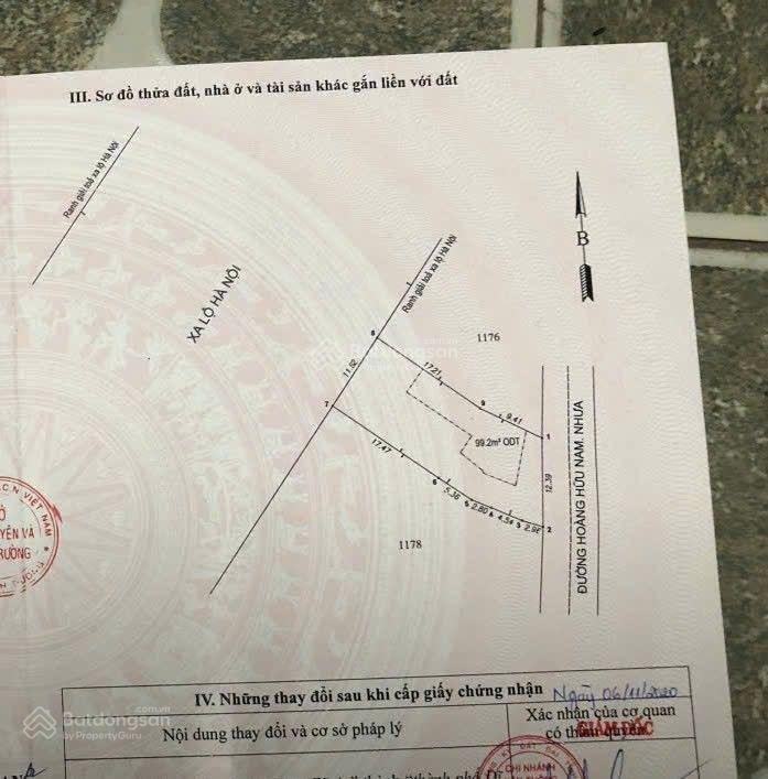 Bán đất mặt tiền gần đường hoàng hữu nam ngay bến xe miền đông mới