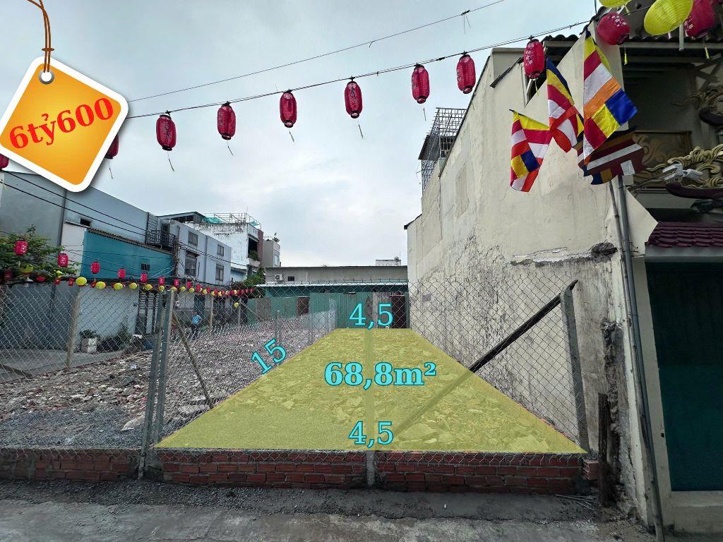 Bán đất đường 26, hiệp bình chánh, thủ đức đường ô tô giá 6,1 tỷ gần Gigamall Lh 0938677909 xem đất