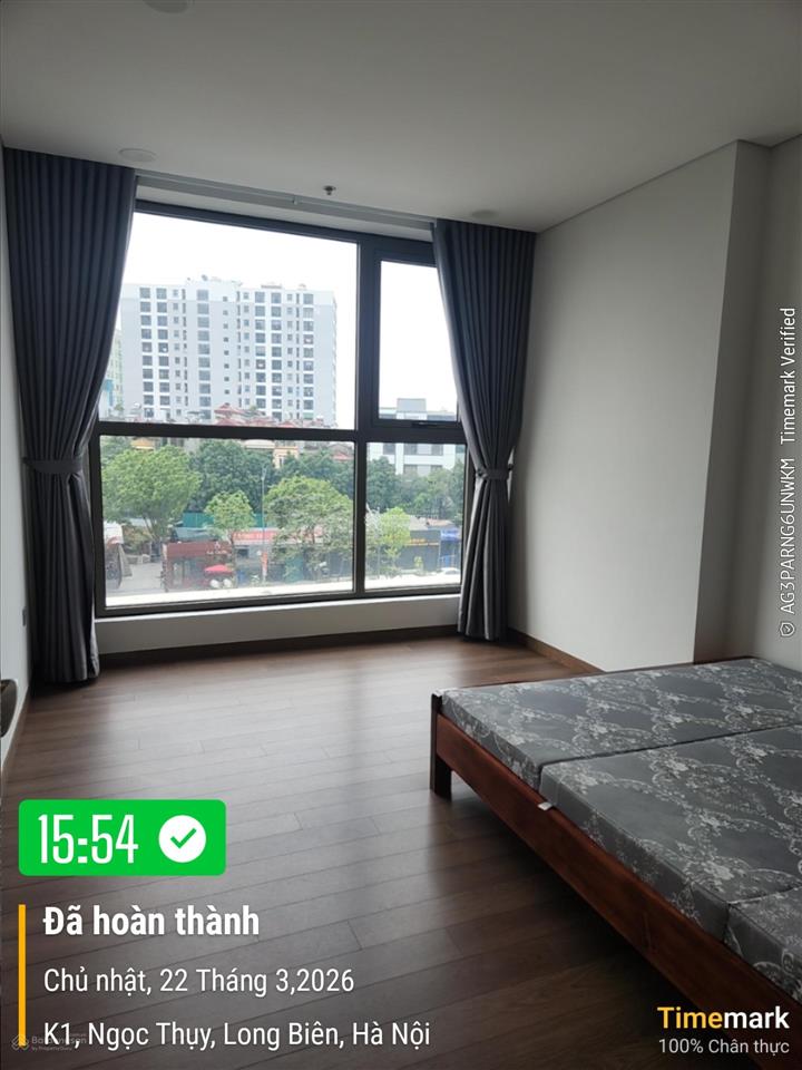Cho thuê căn 2 ngủ full đồ 89m2 tại chung cư khai sơn city  long biên  hà nội. giá 12,5tr.