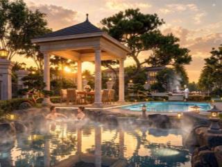 Biệt thự khoáng nóng onsen villas  bể bơi riêng chỉ 15p đến trung tâm hà nội