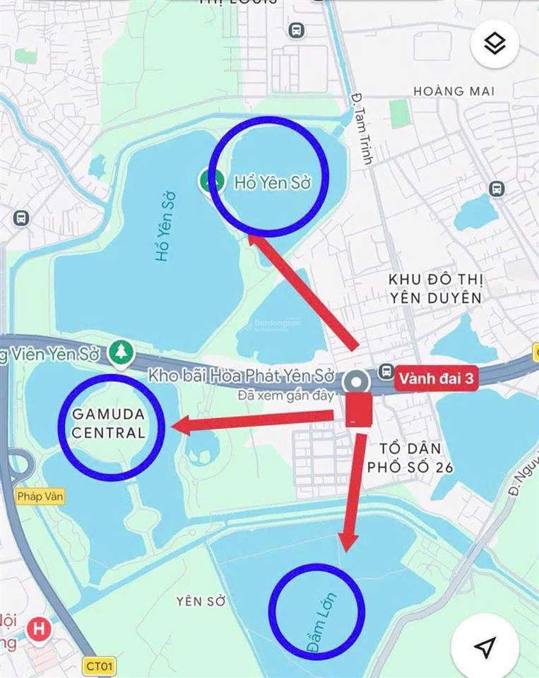 Bán căn hộ 2pn chung cư mandarin yên sở giá chỉ từ 7x triệu/m