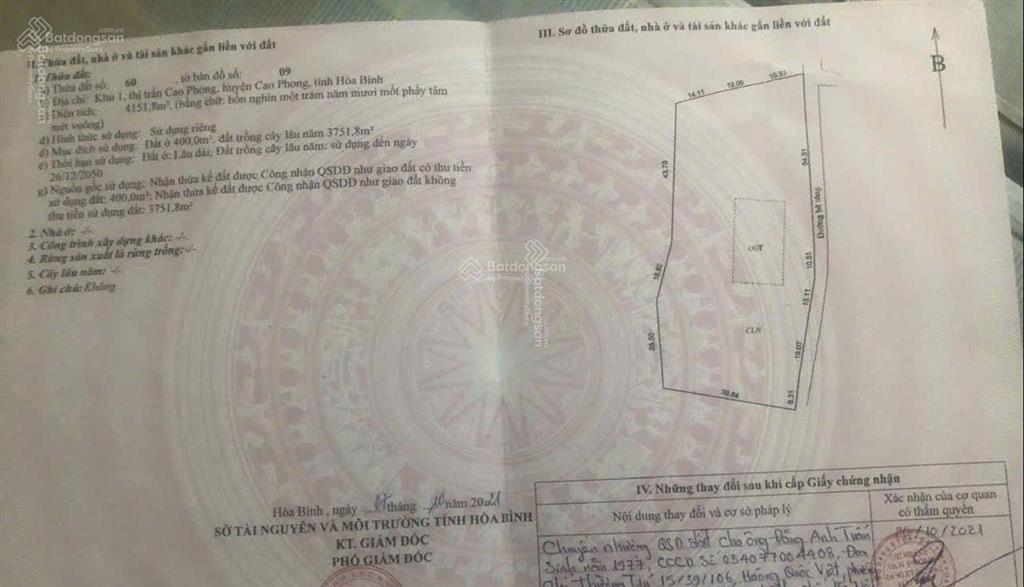Đất nhà vườn, nghỉ dưỡng tại hòa bình, giá rẻ chỉ 700 nghìn/m2