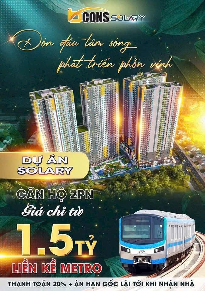 Thanh toán chỉ 250 triệu sở hữu căn hộ 2pn liền kề tuyến metro. hỗ trợ lãi suất, ân hạn gốc 5 năm