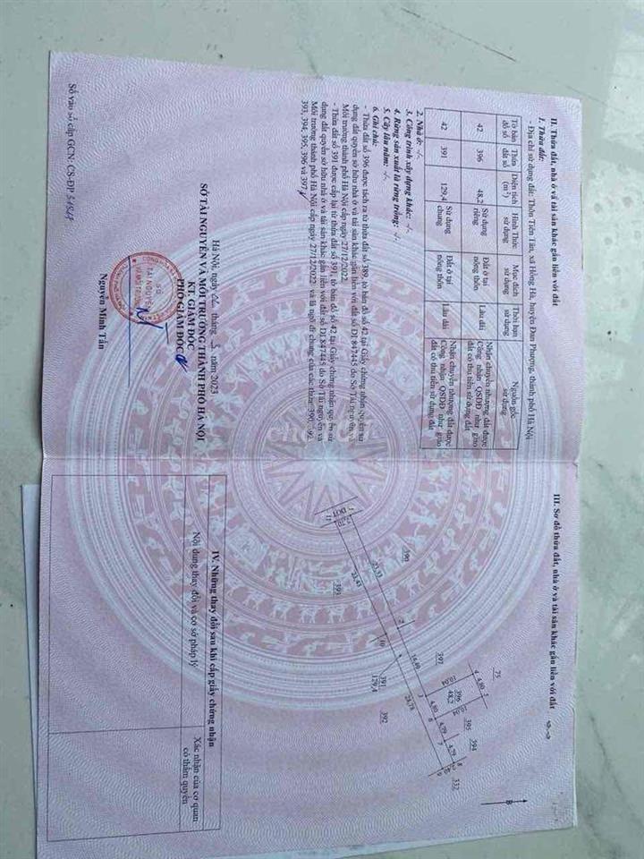 chính chủ bán đất hồng hà đan phượng