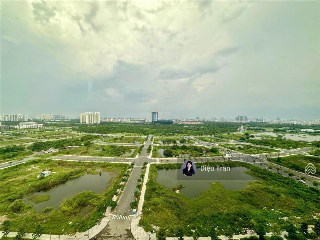The crest cho thuê căn hộ 2pn, căn góc diện tích lớn 94m2, nội thất cơ bản 45tr/tháng
