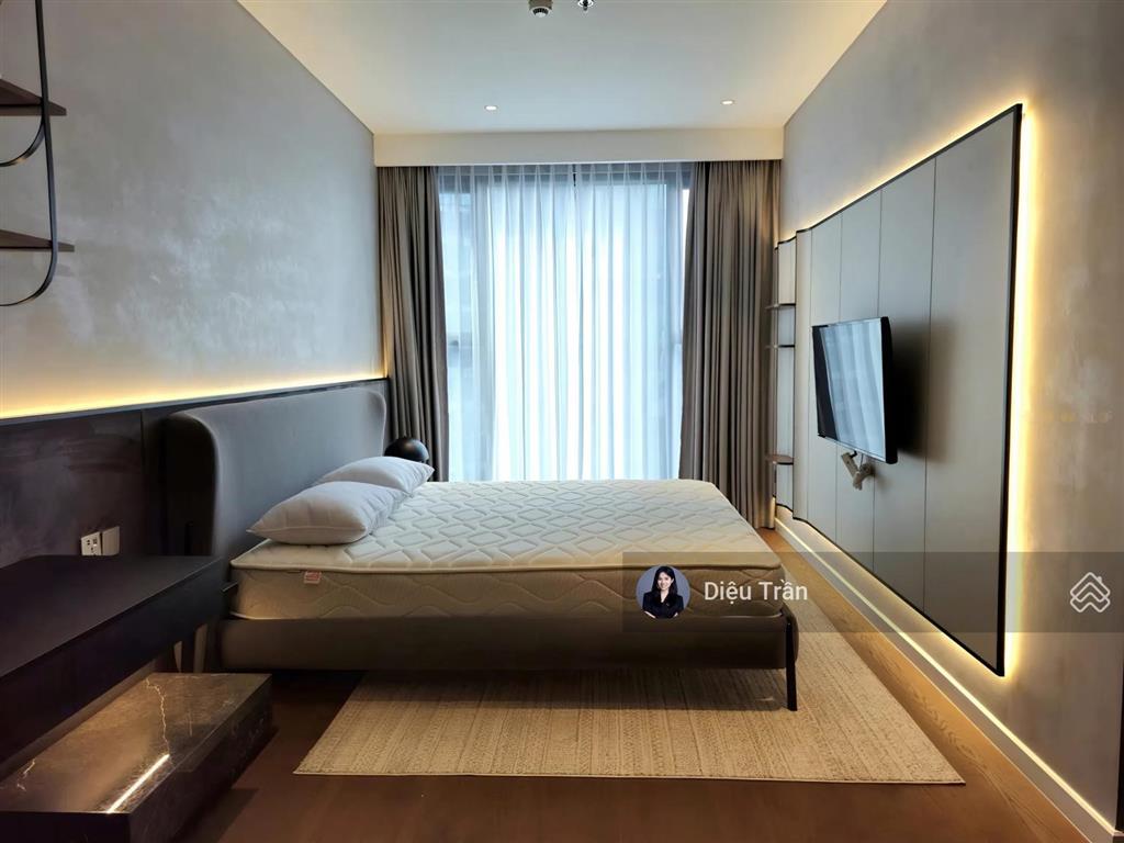 The crest căn hộ 2pn+1 diện tích lớn 115m2, nội thất thiết kế đầy đủ giá tốt 69tr/tháng