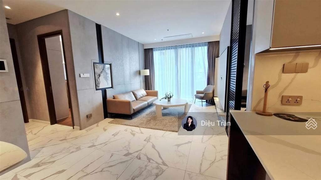 The crest căn hộ 2pn+1 diện tích lớn 115m2, nội thất thiết kế đầy đủ giá tốt 69tr/tháng