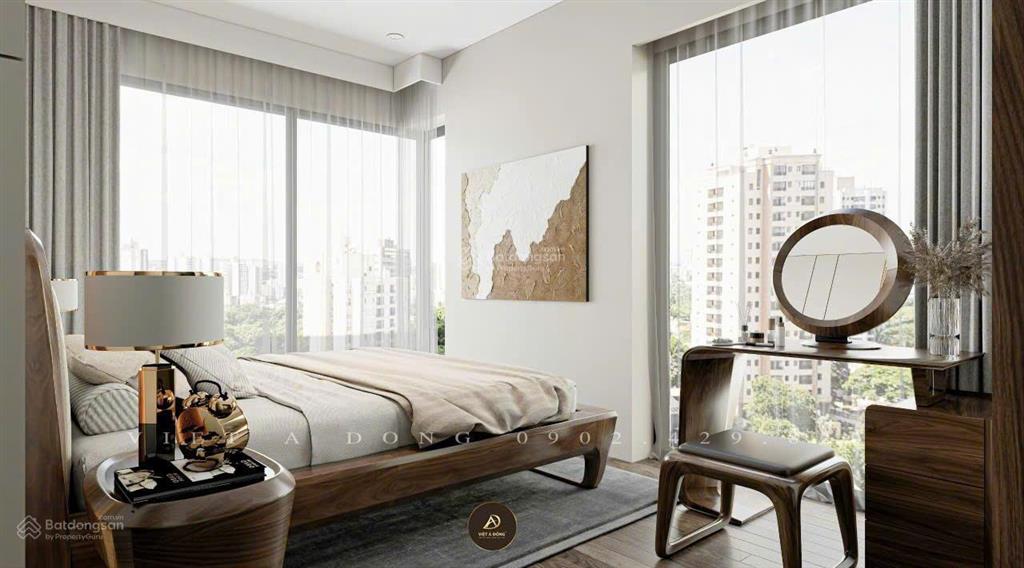 Căn hộ góc, diện tích lớn, nội thất đầy đủ tại the crest cho thuê giá 60tr/tháng