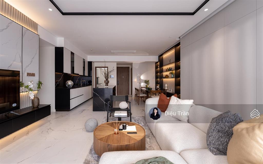 Mới 100%, cho thuê căn hộ 4pn tại the galleria view sông trực diện, nội thất thiết kế từng chi tiết