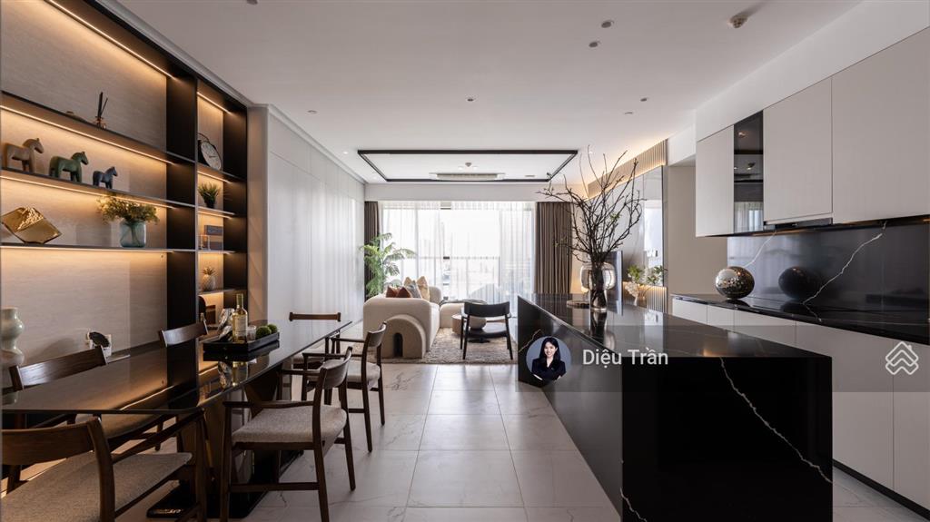 Mới 100%, cho thuê căn hộ 4pn tại the galleria view sông trực diện, nội thất thiết kế từng chi tiết