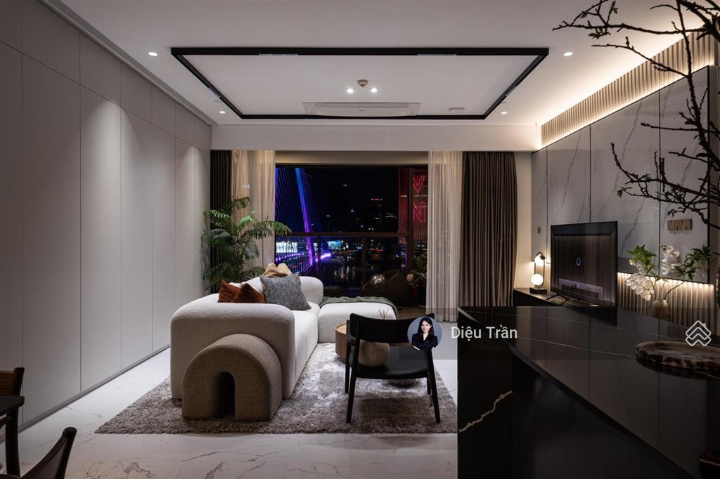Mới 100%, cho thuê căn hộ 4pn tại the galleria view sông trực diện, nội thất thiết kế từng chi tiết
