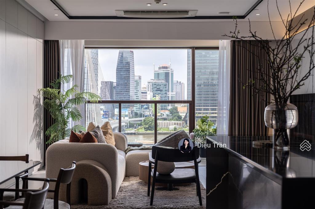 Mới 100%, cho thuê căn hộ 4pn tại the galleria view sông trực diện, nội thất thiết kế từng chi tiết