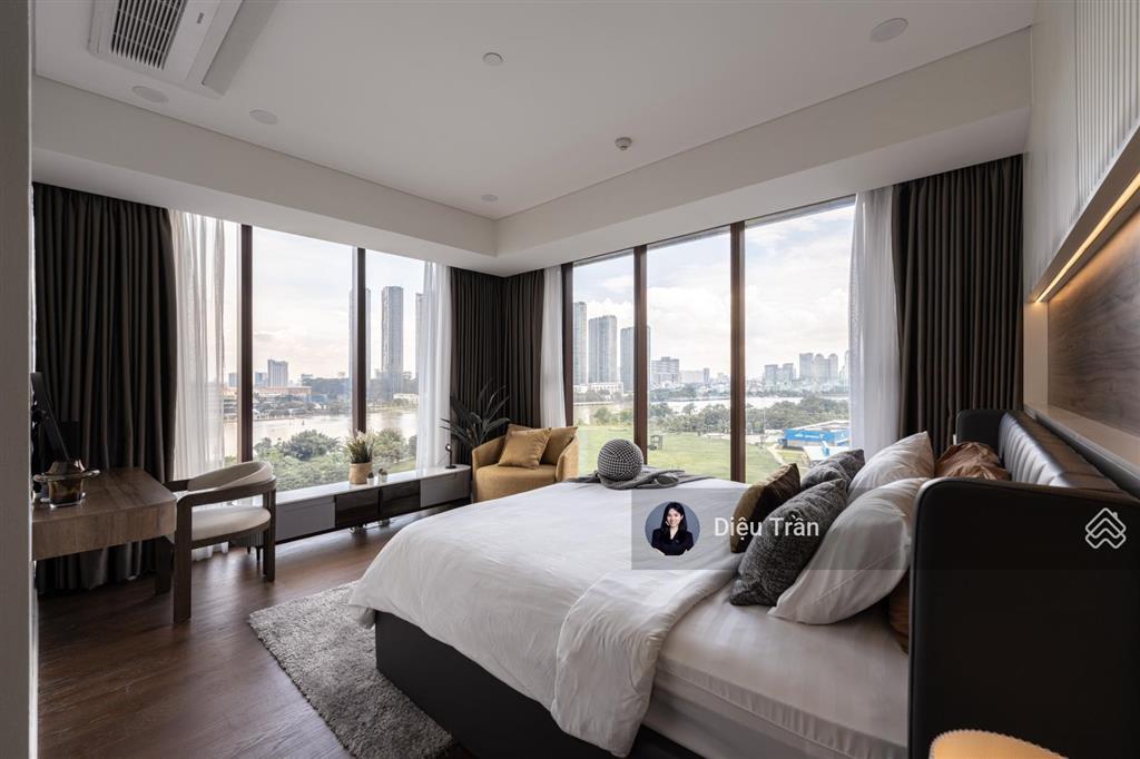 Mới 100%, cho thuê căn hộ 4pn tại the galleria view sông trực diện, nội thất thiết kế từng chi tiết
