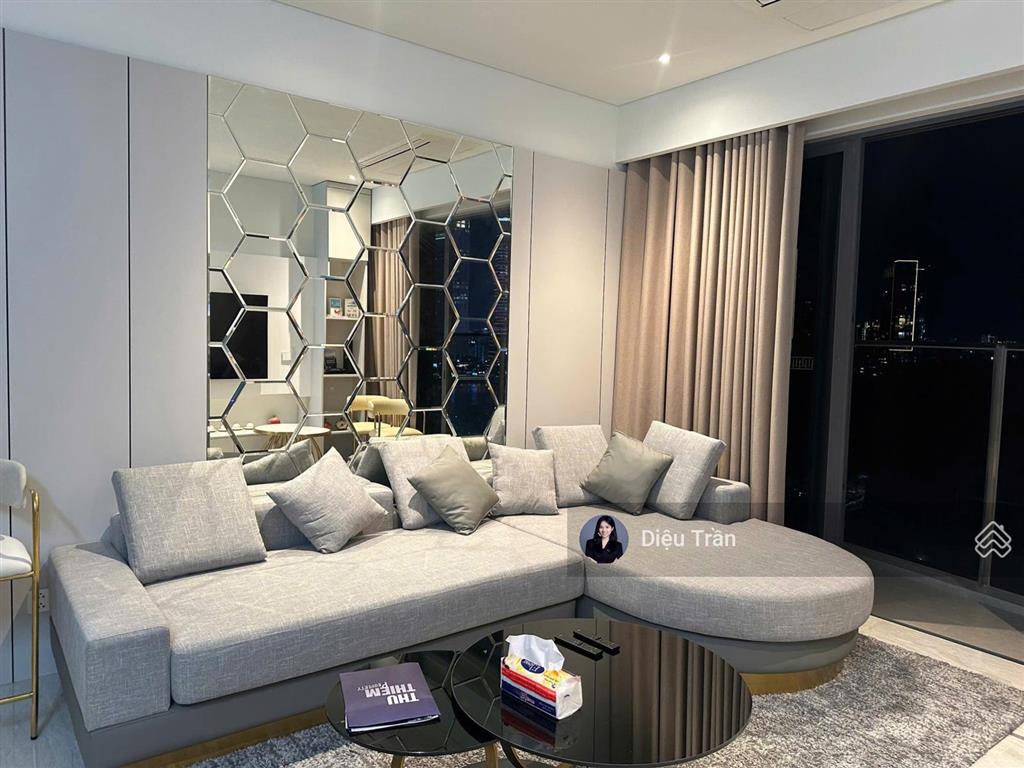 2pn view cầu đi bộ lá dừa, nội thất đầy đủ cho thuê giá tốt 50tr/tháng