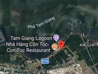 Đất nhìn ra phá tam giang, mặt tiền đường tỉnh lộ, gần chân cầu tương lai