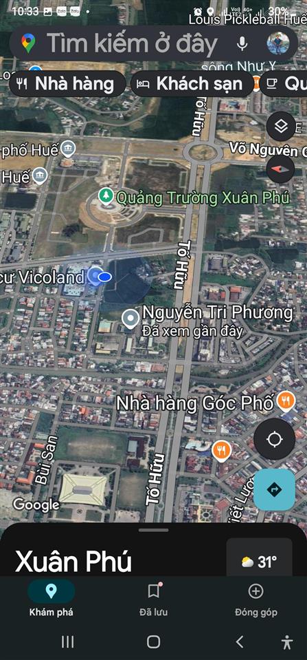 Bán chung cư vicoland khu b ban công hướng nam, view ruộng. đã có sổ hồng