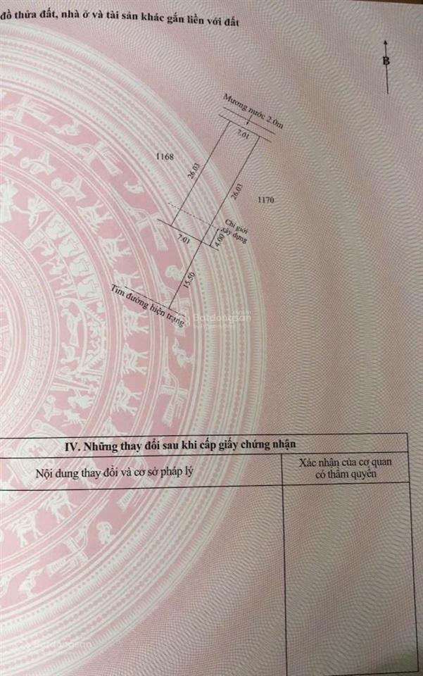 Đất mặt tiền đường tỉnh lộ 4 mặt tiền 14m