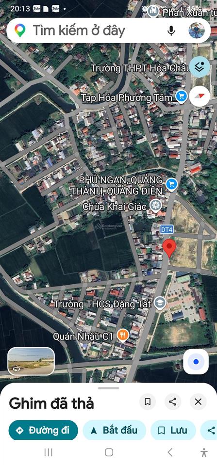 Đất mặt tiền đường tỉnh lộ 4 mặt tiền 14m