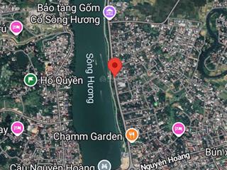 Đất view sông hương mặt tiền đường nguyễn phúc nguyên, gần 2480m2