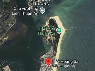 Bán hơn 1000 m2 đất biển thuận an, mặt tiền đường hoàng sa