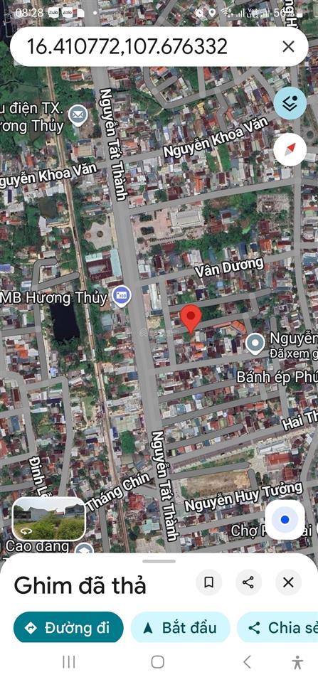 Đất trung tâm phú bài, kiệt nguyễn thanh ái gần đường nguyễn tất thành