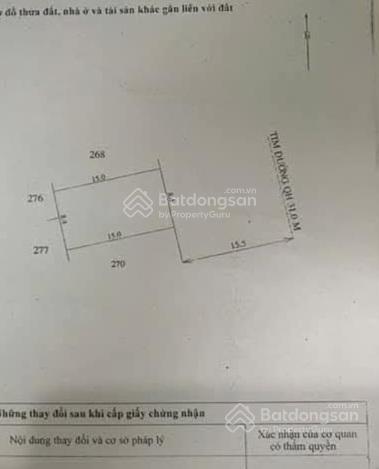 Đất đối diện trường cấp 2 đặng vinh, hương vinh (đường nguyễn văn linh nối dài)