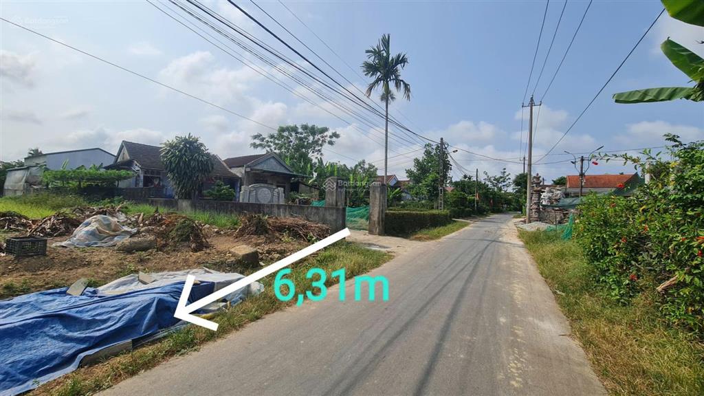 Đất mặt tiền đường tại bác vọng tây, gần trường đặng hữu phổ, gần tứ hạ