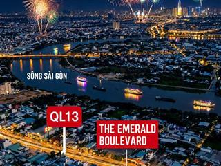 Sở hữu căn 3pn view triệu đô tại the emerald boulevard view sông sài gòn trực diện.