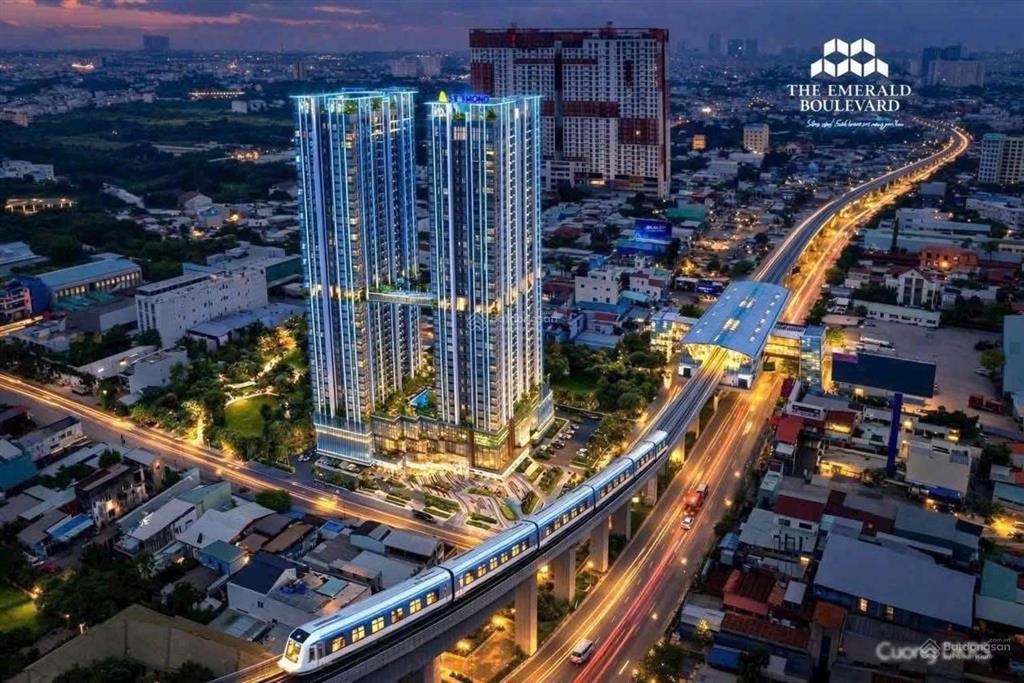 Siêu phẩm hạng a mặt tiền quốc lộ 13 chỉ 62tr/m2 the emerald boulevard giá gốc đợt 1 chiết khấu 7%