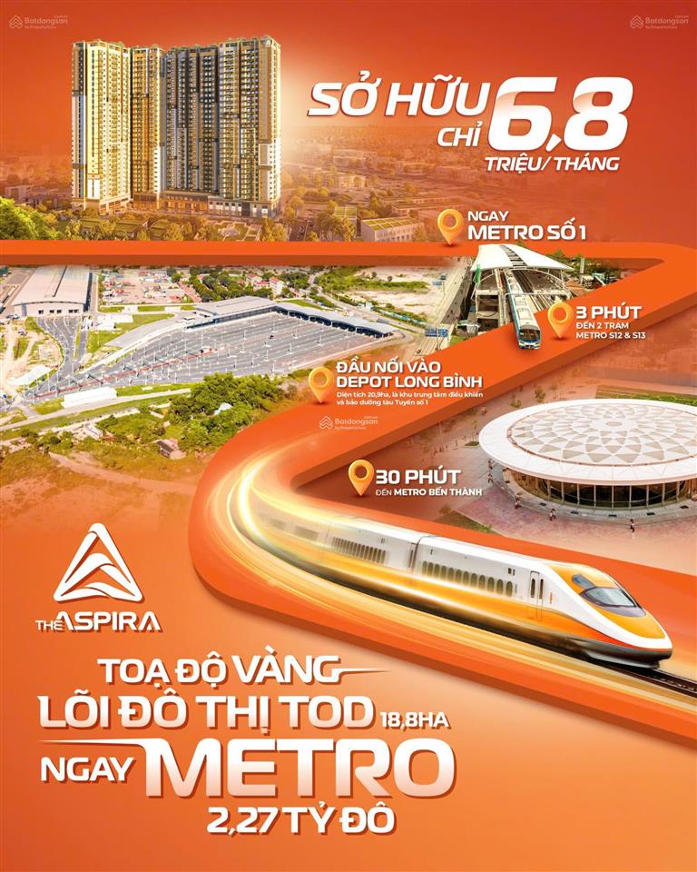 Căn hộ tại tphcm 2pn 1wc đã cất nóc, cạnh metro số 1 & vành đai 3 ,hỗ trợ lãi suất 36 tháng.