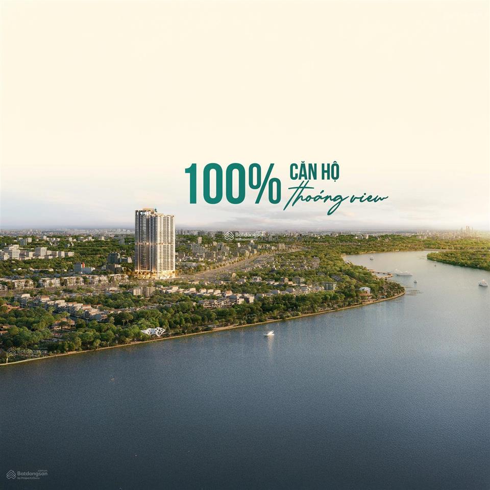 Căn hộ duy nhất 100% view sông  the emerald boulevald đẳng cấp chuẩn chỉnh nhận chiết khấu 57%!