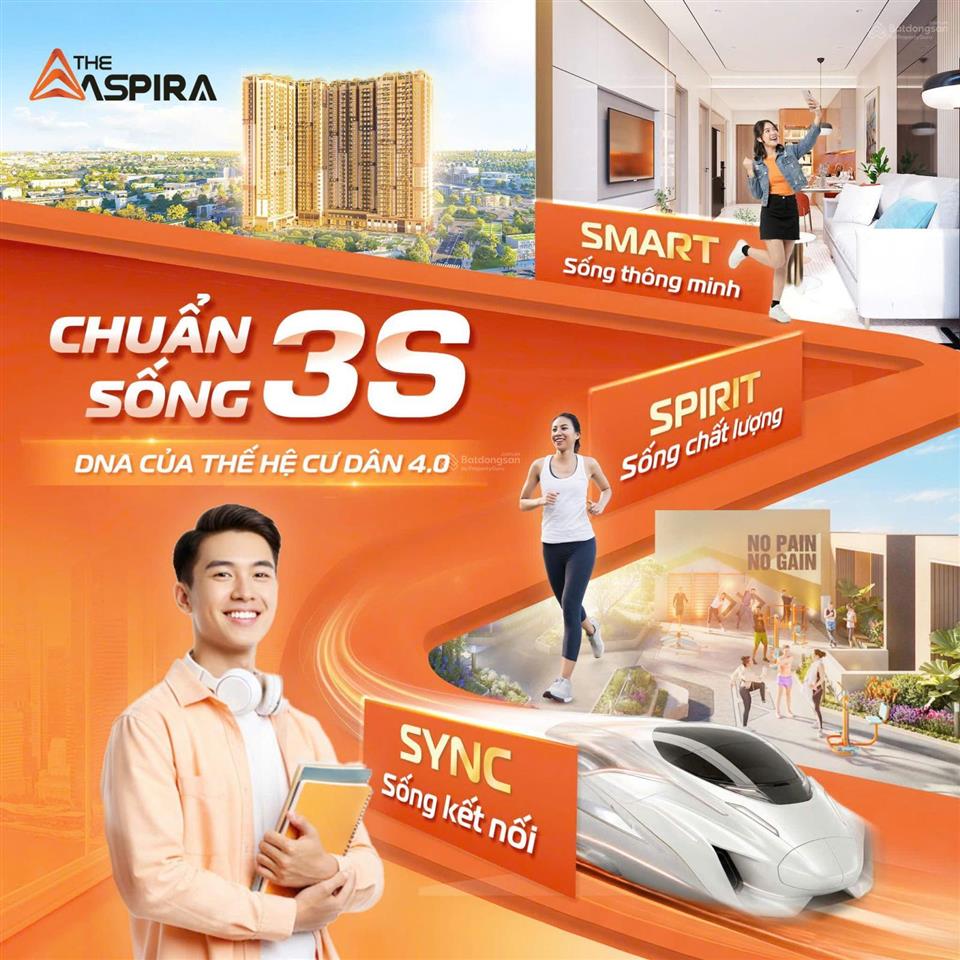 Chuẩn sống 3s dna của thế hệ cư dân 4.0 tại the aspira   0901 383 *** nhận báo giá chiết khấu!