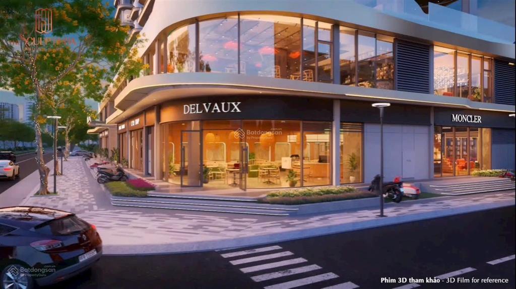 Bán shophouse dự án the sculptura phú mỹ hưng 147m2, 2 tầng, mua trực tiếp cdt, tt 20%. ls 0%