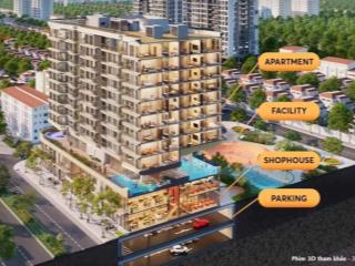 Bán shophouse dự án the sculptura phú mỹ hưng 147m2, 2 tầng, mua trực tiếp cdt, tt 20%. ls 0%
