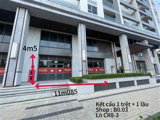Bán shophouse dự án the horizon phú mỹ hưng, 2 tầng, 177m², ngang 8x11, 54 tỷ. sẵn kinh doanh