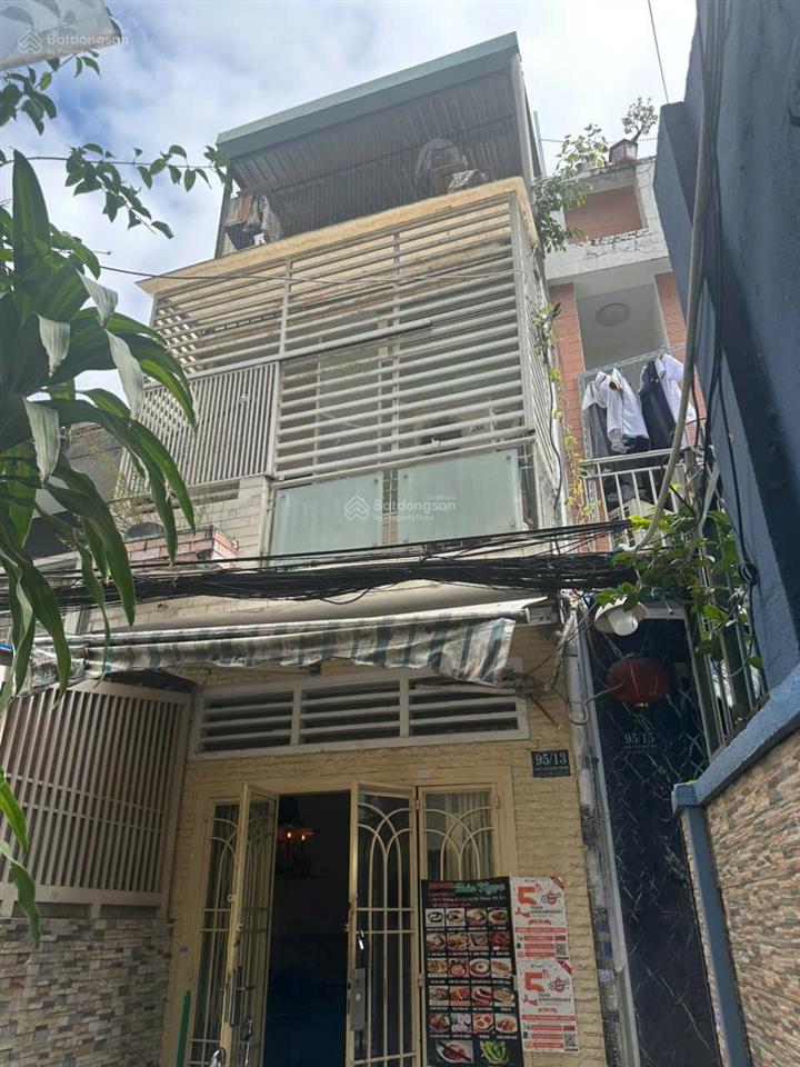 Bán nhà đường số 4  cư xá đô thành phường bàn cờ (phường 4 quận 3 cũ)