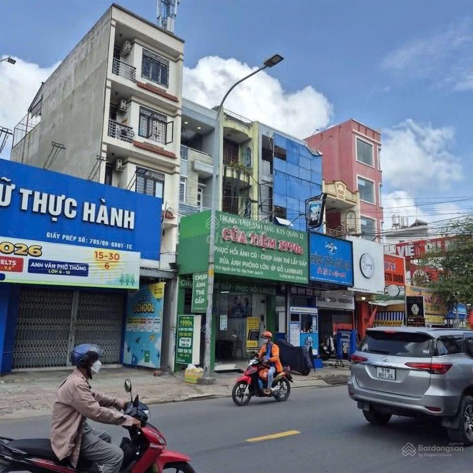 Bán nhà mặt tiền đường nguyễn ảnh thủ