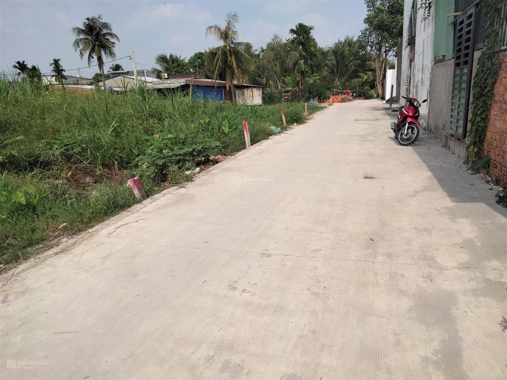 Bán đất thổ cư 5x21m (109m2) mặt tiền đường 5m xã bình mỹ