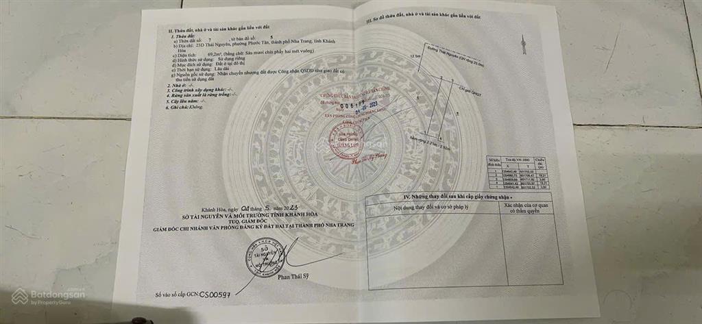  bán nhà 2 mặt tiền đường thái nguyên, trung tâm nha trang khu vực sầm uất ( chính chủ)