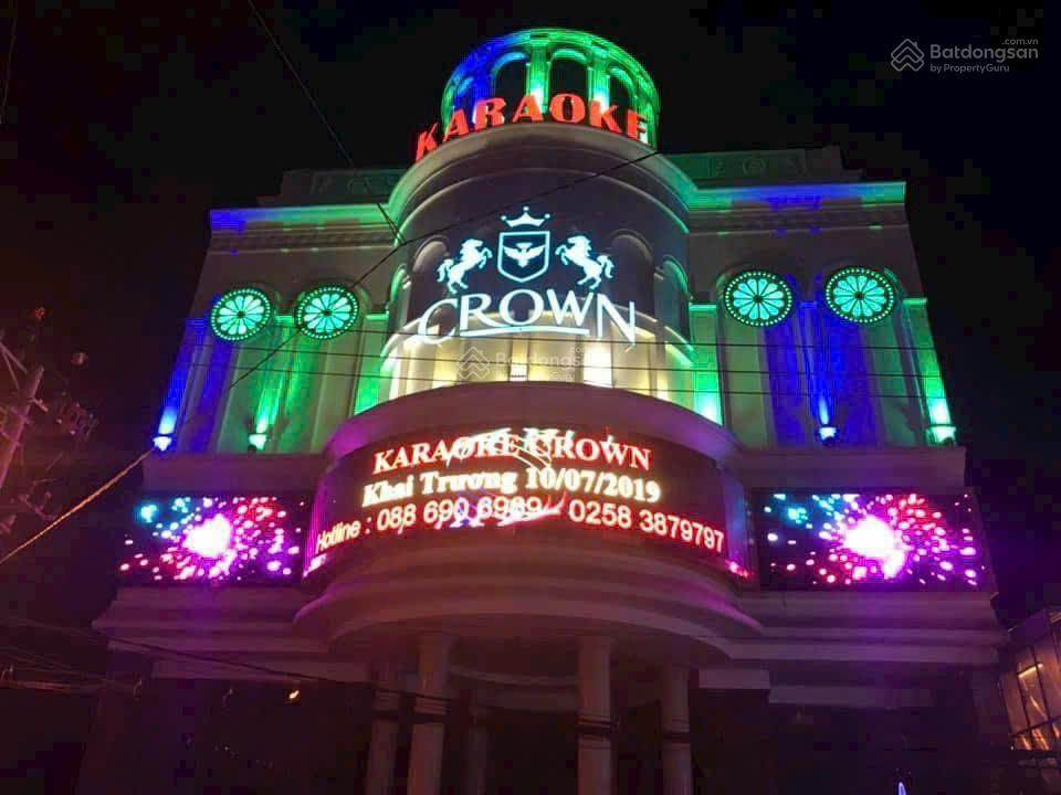 Bán cơ sở kinh doanh karaoke crown đường vân đồn nha trang