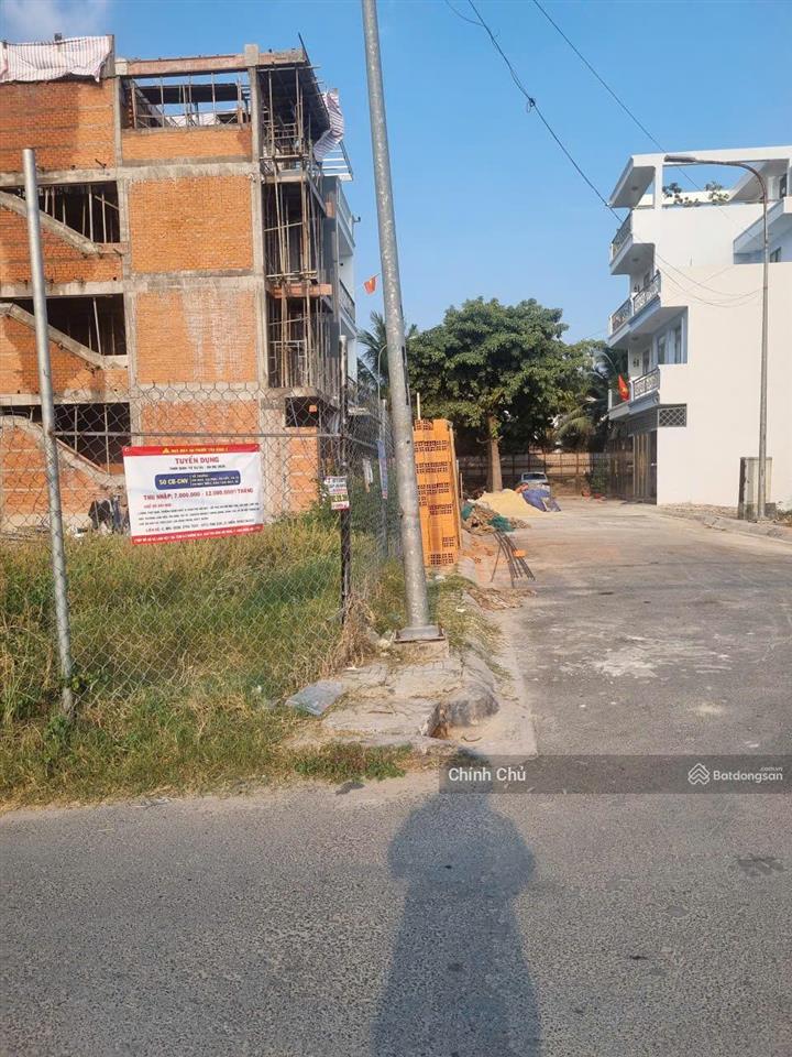 Bán đất 80.3m2, sẵn sổ, lô góc 2 mt đường 8m thông qua bà điểm 4, thới hòa, vĩnh lộc a, bình chánh