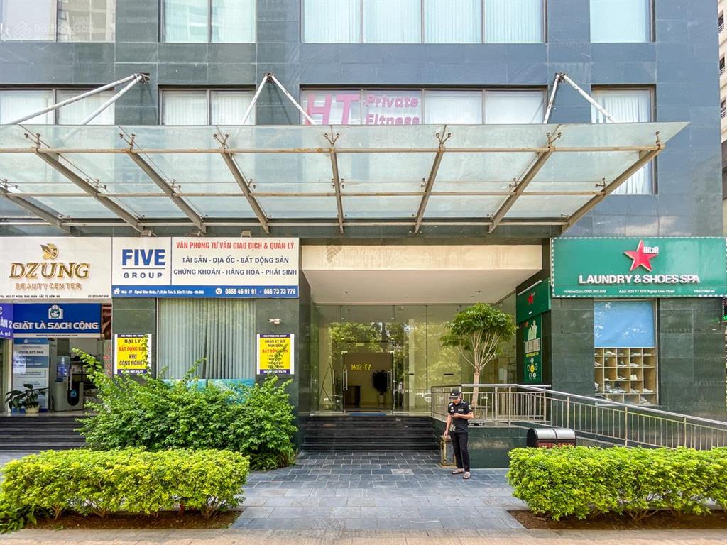 Cho thuê văn phòng tại ngoại giao đoàn tòa nhà n03t7 770m2 giá 130 nghìn/m2/th