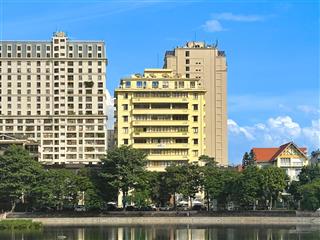Cđt cho thuê văn phòng lake view building  d10 giảng võ, dt 120m2.  0945 025 ***