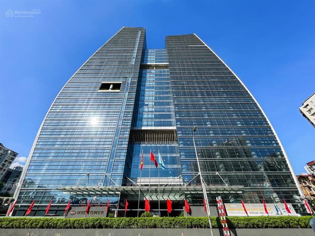 Hot thanh xuân! cho thuê văn phòng hạng a tại hud tower biểu tượng 2 cánh