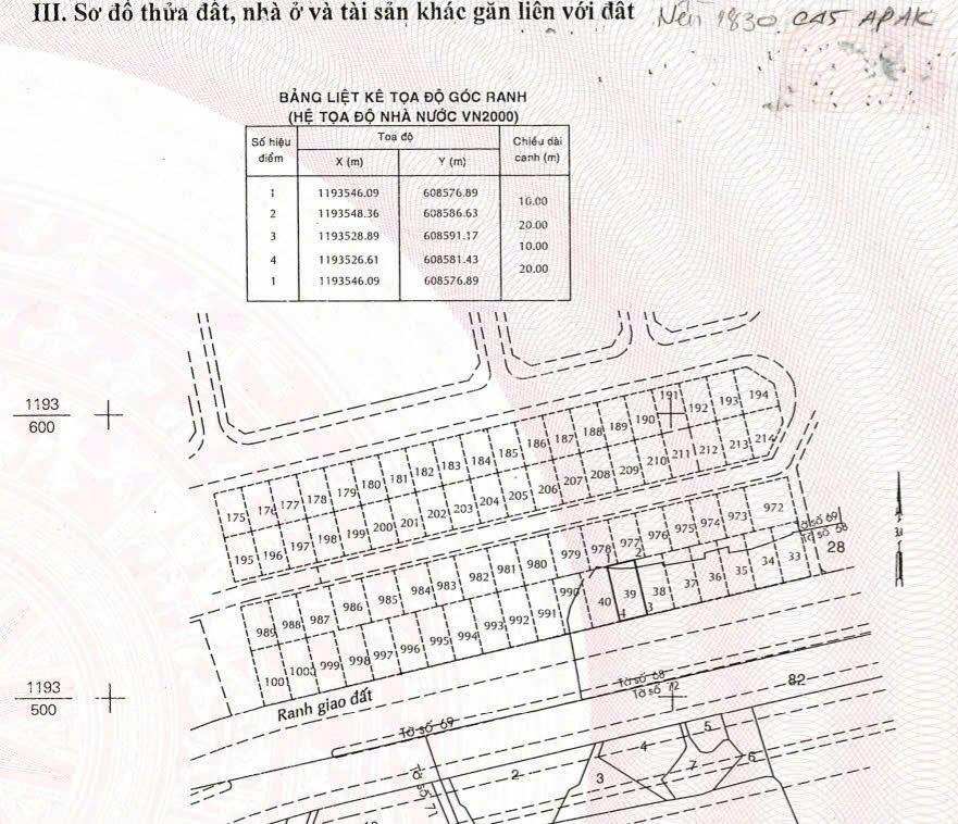 Bán nhà mặt tiền lương định của, p. an phú, quận 2 dt 10x20m hầm + 3 lầu  95 tỷ